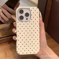 ราคา สีดำลายจุดสำหรับ iPhone 14พลัส15พลัส13PROMAX XS 11PROMAX 7 8พลัส14pro XR se2020 14PROMAX 12PROMAX xsmmax 13pro 16PROMAX 12pro โทรศัพท์กรณี tdgv (27368438533)