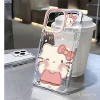 ราคา สีชมพูเสือ H ello K Itty ตลกนุ่มใสป้องกันการล่มสลายโทรศัพท์ Case iPhone 16 PROMAX 15 PROMAX 12 13มินิ14พลัส11 PRO MAX x XS XR MAX 7 8พลัส se2020 6กรัม6บวก rq4a (26210592628)