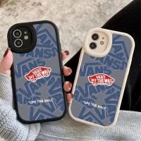 ราคา เคสโทรศัพท์มือถือหนังแกะ ลาย VANS สีฟ้า สําหรับ Apple Iphone 15 14 13pro 12 11xs JY6G (19691794818)