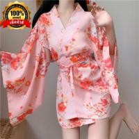 ราคา ชุดกิโมโน หวานๆ เนื้อผ้าซาติน คอสเพลย์สุดเซ็กซี่ ในสไตล์ญี่ปุ่น ชุดนอนไม่ได้นอน N 180 พร้อมส่ง ราคากันเอง (8315354123)