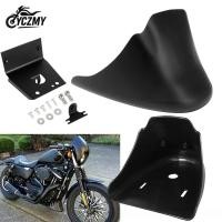 ราคา รถจักรยานยนต์สีดําด้านหน้าด้านล่างสปอยเลอร์ Mudguard Air Dam Chin Fairing สําหรับ Harley Sportster XL เหล็ก 8831200 โมเดล (43374073496)