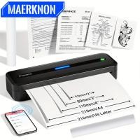 ราคา HOT ปริ้นเตอร์พกพาไร้สายสำหรับปริ้นเตอร์ความร้อน ปริ้นเตอร์ไร้หมึกที่ใช้บลูทูธ เข้ากันได้กับโทรศัพท์และแล็ปท็อป (28636069636)