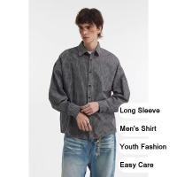 ราคา เสื้อเชิ้ตแขนยาวลายตารางหมากรุก ดีไซน์คลาสสิก เหมาะสำหรับฤดูใบไม้ร่วง (56850764108)