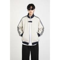 ราคา เสื้อแจ็คเก็ตคาร์ดิแกนสไตล์อเมริกันสำหรับผู้ชาย ออกแบบลายเย็บผสม ทรงหลวม อเนกประสงค์ (56051189052)