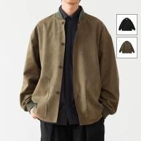 ราคา เสื้อแจ็คเก็ตหนังกลับสำหรับเยาวชน ดีไซน์พรactical มีกระเป๋าศูนย์ (44225405656)