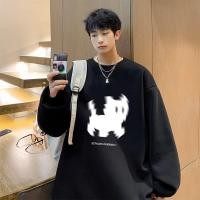 ราคา ศูนย์ เสื้อกันหนาวคอลูกเรือขี้เกียจแฟชั่นอเนกประสงค์ญี่ปุ่นที่เรียบง่ายใหม่อารมณ์ฮาราจูกุแจ็คเก็ต (43812712718)