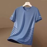 ราคา zerotogue ผู้ชายแขนสั้นฤดูร้อนผ้าไหมน้ำแข็งแห้งเร็วกลางแจ้งวิ่งออกกำลังกายเสื้อยืด (43254495863)