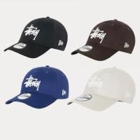 ราคา ของแท้100 หมวก Stussy New Era 9Twenty Basic Strapback สี Black Stone Brown (43302083555)