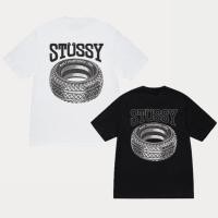 ราคา ของแท้100 Stussy Tough Tread Tee Black White From USA (29861161076)