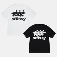 ราคา ของแท้100 Stussy Surfwalk Tee เสื้อยืด Black White From USA (26367042186)