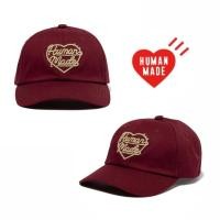 ราคา ของแท้100 Human Made 6Panel Twill Cap สีBurgundy From Japan (29486504852)