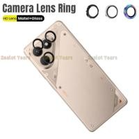 ราคา ฝาครอบฟิล์มกล้องสําหรับ Tecno Pova 7 4G Pova7 Ultra แหวนเลนส์ฝาครอบป้องกันอลูมิเนียมกระจกนิรภัยป้องกันฟิล์ม (44207412192)