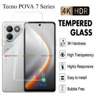 ราคา สําหรับ Tecno Pova 7 Ultra 5G Pova7 6Pro 5Pro 6Neo 4Gกระจกนิรภัยโปร่งใสสูงหน้าจอป้องกันฟิล์ม (43555894491)