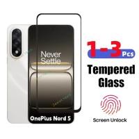 ราคา ตัวป้องกันหน้าจอสําหรับ OnePlus Nord 5 5G Nord5 กระจกนิรภัยฟิล์มด้านหน้าฟิล์มป้องกันใสสูง (29688654556)