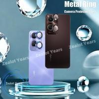 ราคา คลังสินค้าพร้อม ฝาครอบฟิล์มกล้องสําหรับ Vivo Y28s 5G Y18 Y18s Y18e Y03 Y03T 4G แหวนโลหะเลนส์ป้องกัน HD ฝาครอบเลนส์ป้องกันฟิล์มกระจกนิรภัยป้องกันรอยขีดข่วน (28656101973)