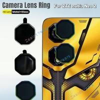 ราคา ฝาครอบฟิล์มกล้องสําหรับ ZTE Nubia Neo 2 5G Neo2 แหวนโลหะเลนส์ฝาครอบป้องกันกระจกนิรภัยป้องกันฟิล์ม (26186931205)