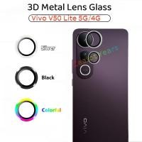 ราคา ฝาครอบฟิล์มกล้องสําหรับ Vivo V50 Lite 5G 4G V50Lite แหวนโลหะเลนส์ป้องกัน HD เลนส์กรณีฝาครอบ (25744400194)