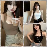 ราคา HSSL เสื้อครอปคล้องคอแฟชั่น ตัวเว้าหลังเซ็กซี่ MCL (25200416023)