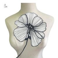 ราคา แพทช์ลายดอกบัวขนาด 27 ซม สำหรับตกแต่งเสื้อผ้าด้วยตนเอง งานปักลูกไม้ Appliques MCL7717 (50500765892)