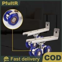 ราคา Null ประตูบานเลื่อน Roller ฮาร์ดแวร์สไลด์ประตูรอก 4 ล้อ Home Room ประตูไม้แขวนล้อ Rail Track Pulley null (50151047312)