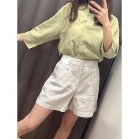 ราคา กางเกงขาสั้นสไตล์ญี่ปุ่นสำหรับฤดูร้อน ทำจากผ้าลินินและผ้าฝ้าย ทรงหลวมใส่สบาย เหมาะสำหรับผู้หญิงผอม (40672414090)