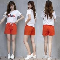 ราคา กางเกงขากว้างเอวสูงสไตล์เกาหลีจากผ้าฝ้ายลินิน ออกแบบมาอย่างสมารถขยายได้ พร้อมลายเส้นแบบสามจุด เหมาะสำหรับฤดูร้อนและเป็นกางเกงลำลองที่สวยงาม (26442833115)