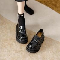 ราคา รองเท้าหนังขนาดเล็ก สไตล์อังกฤษแบบสวม ทนทานและใส่สบาย เหมาะสำหรับใส่ทุกวัน (52700164873)