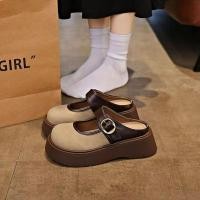 ราคา รองเท้าสไตล์คลาสสิกรองเท้านำเข้าจากญี่ปุ่น ทรงMary Janeพื้นมุมกลม กันกระแทกดีไซน์ใหม่สำหรับผู้หญิงปี 2025 (26840148186)