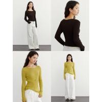 ราคา INBYIN Knit long sleeve เสื้อแขนยาวไหมพรมเข้ารูป I2986 (44114097905)