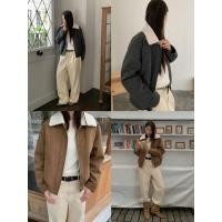 ราคา INBYIN แจ็คเกตผ้าวูลปกขน MINI SCOTT WOOL JACKET I3194 (44174909770)