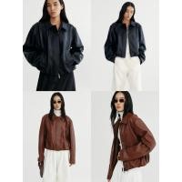 ราคา INBYIN แจ็คเกตหนัง BIE CROPPED LATHER JACKET B0603 (44019079483)