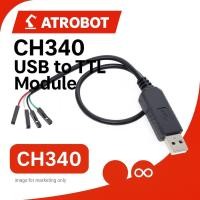 ราคา CH340 USB to TTL โมดูล Flash Cable ต่อโปรแกรมแม่นยำ เสถียร ใช้กับ STC Serial Devices (41115164873)