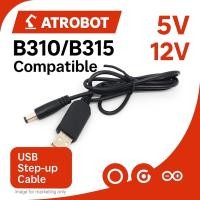 ราคา B310 B315 USB to 12V Step up Charging Cable for Wireless Router Power Bank Adapter (25796794329)