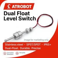 ราคา Dual Float Level Switch สวิตช์ลูกลอยสแตนเลส SS304 316 ดับเบิ้ลบอล 250V 1A แม่นยำสูง ทนทาน กันน้ำ IP65 (40624350109)