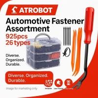 ราคา Automotive Fastener ชุดคลิปยึดรถยนต์ 925 ชิ้น 26 แบบ พร้อมกล่องแยกช่อง ใช้ได้หลายรุ่น ทนทาน (41523227270)
