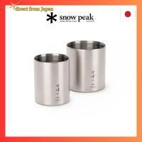 ราคา Snow Peak Vacuum Snow Peak Stacking Mug 300 450 Matte Set SET 123 Direct from japan (28891088474)