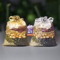 ราคา ธัญพืช 9 ชนิด บรรจุในถุงเงินถุงทอง 1 คู่ สำหรับประกอบพิธีมงคล หรือจัดหิ้งบูชา (21081883374)