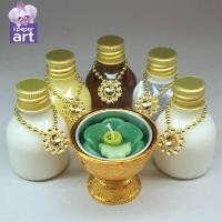 ราคา ชุดน้ำวิเศษทั้ง 5 ไหว้พระแม่อุมา พระแม่ลักษมี พระพิฆเนศ ปัญจอมฤต จัดหิ้ง ถวายบูชาเทพฮินดู (23348333132)