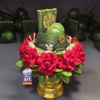 ราคา พานหมากพลู พานเล็ก พานเชิญ สินค้าไทย งานปราณีต พานวางของบูชา พานดอกไม้ พานแหวนหมั้น (29634316073)