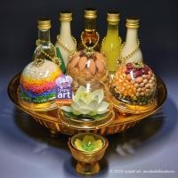 ราคา ชุดไหว้พระพรหม พระวิษณุ พระศิวะ พระตรีมูรติ เทพฮินดูทุกพระองค์ ชุดไหว้สมบูรณ์ พร้อมพานรอง (26332612427)