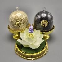 ราคา ชุดไหว้พญาครุฑ งานราชการ งาขาว งาดำ ในโดมจิ๋ว จัดหิ้ง ถวายบูชา เหมาะกับหิ้งที่มีพื้นที่จำกัด (26428813494)