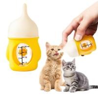 ราคา ขวดนมสัตว์เลี้ยง สุนัข Bionic นมป้องกันการสําลักทารกแรกเกิดลูกสุนัขลูกแมวซิลิโคนขวดนมดื่มนม Visual Scale สัตว์เลี้ยงให้อาหารน้ํา Handy เครื่องมือ (43906034279)