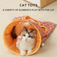 ราคา ของเล่นแมว อุปกรณ์แมว บรรเทาความเบื่อหน่ายตัวเองแมวล้อเล่นกับกระดาษเสียงอุโมงค์แมวแบบโต้ตอบการศึกษา (27838128229)