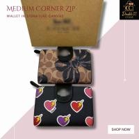 ราคา กระเป๋าสตางค์ไซส์กลาง ดีไซน์เรียบหรู ใช้งานสะดวก พร้อมซิปรอบ (43957537935)