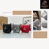ราคา กระเป๋าทรง Saddle Bag หนังแท้ (40418105094)
