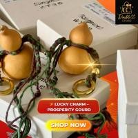 ราคา Lucky Charm Prosperity Gourd น้ำเต้าเรียกทรัพย์ เครื่องรางมงคล ส่งฟรี EMS (26737580388)