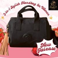 ราคา 3 in 1 Stylish Handbag for Women กระเป๋าสะพายและถือ 3in1 สไตล์เรียบหรู ส่งฟรี (42504201056)