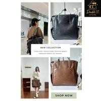 ราคา กระเป๋าเป้หนังแท้สไตล์มินิมอล พรีเมียม (25396659828)