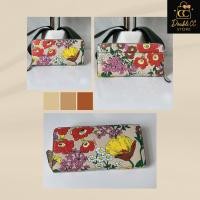 ราคา กระเป๋าสตางค์ใบยาวซิปรอบ คอลเลคชั่นลายดอกไม้ใหม่ (41915195348)