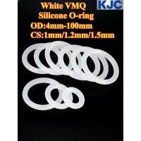 ราคา KJC OXQ โอริงซิลิโคน VMQ สีขาว CS1mm 1 2mm 1 5mm OD4mm 100mm ทนต่ออุณหภูมิสูง ป้องกันการรั่วซึม ปะเก็นกลม แหวนปิดผนึกก๊อกน้ําแหวนยาง (40717690682)